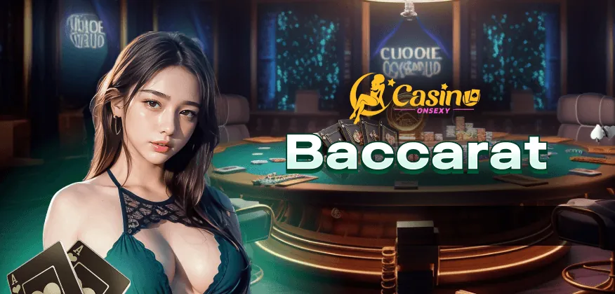 Hình ảnh sòng bạc trực tuyến với người chia bài và các trò chơi bài